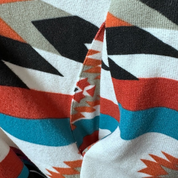 Aztec Print Duster Cardigan - Picture 4 of 4